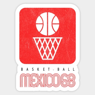 USA Basketball Mexico 1968 Sticker